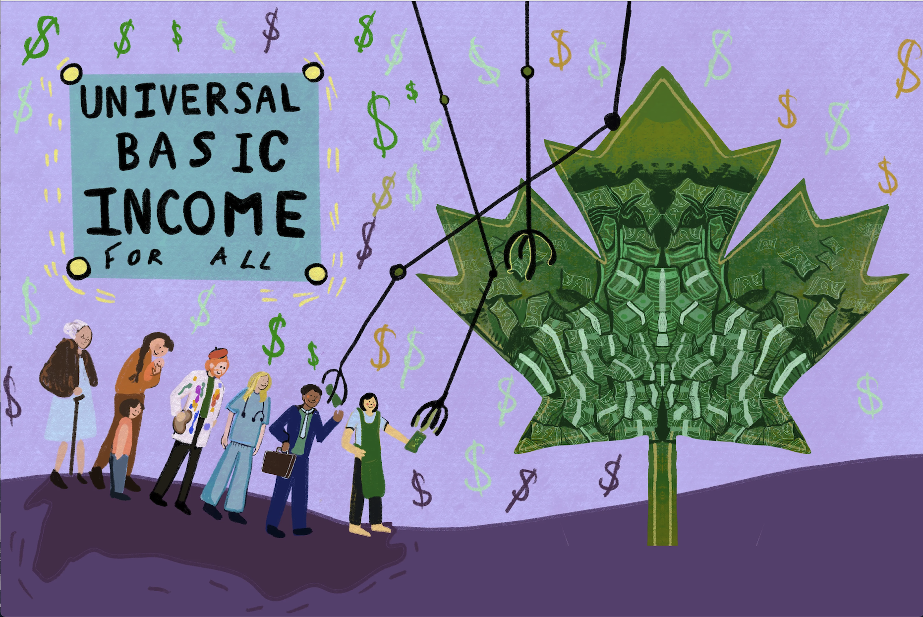 Universal Basic Income (UBI) Explained: Free Money For Everyone?