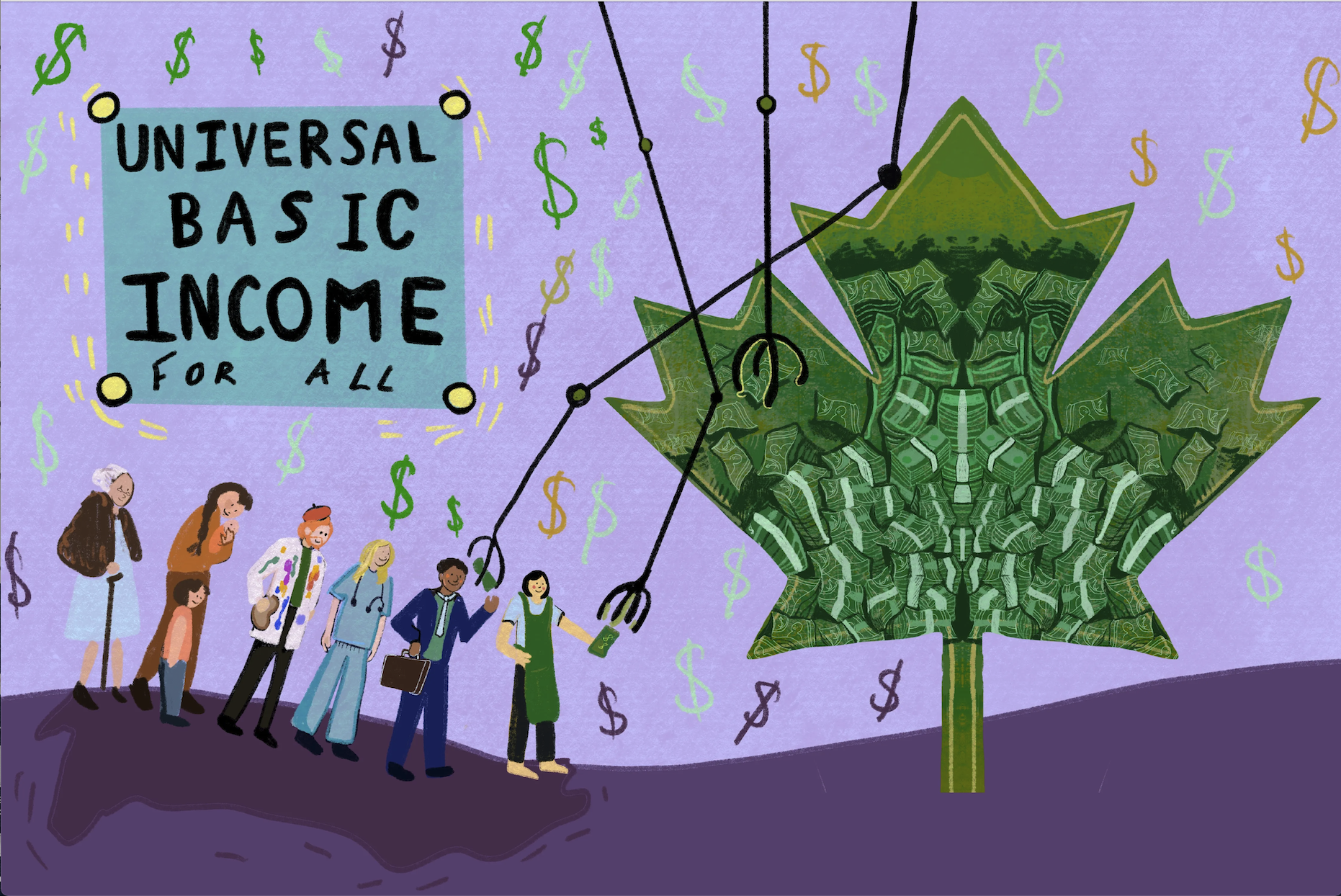 Universal Basic Income Explained: Free Money For Everyone?