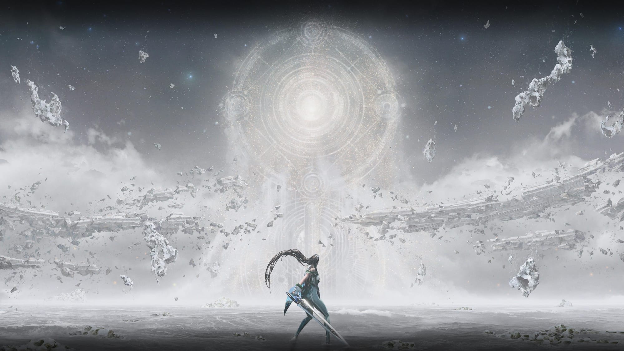 stellar blade official wallpaper hall of life 4k HD official art wallpaper