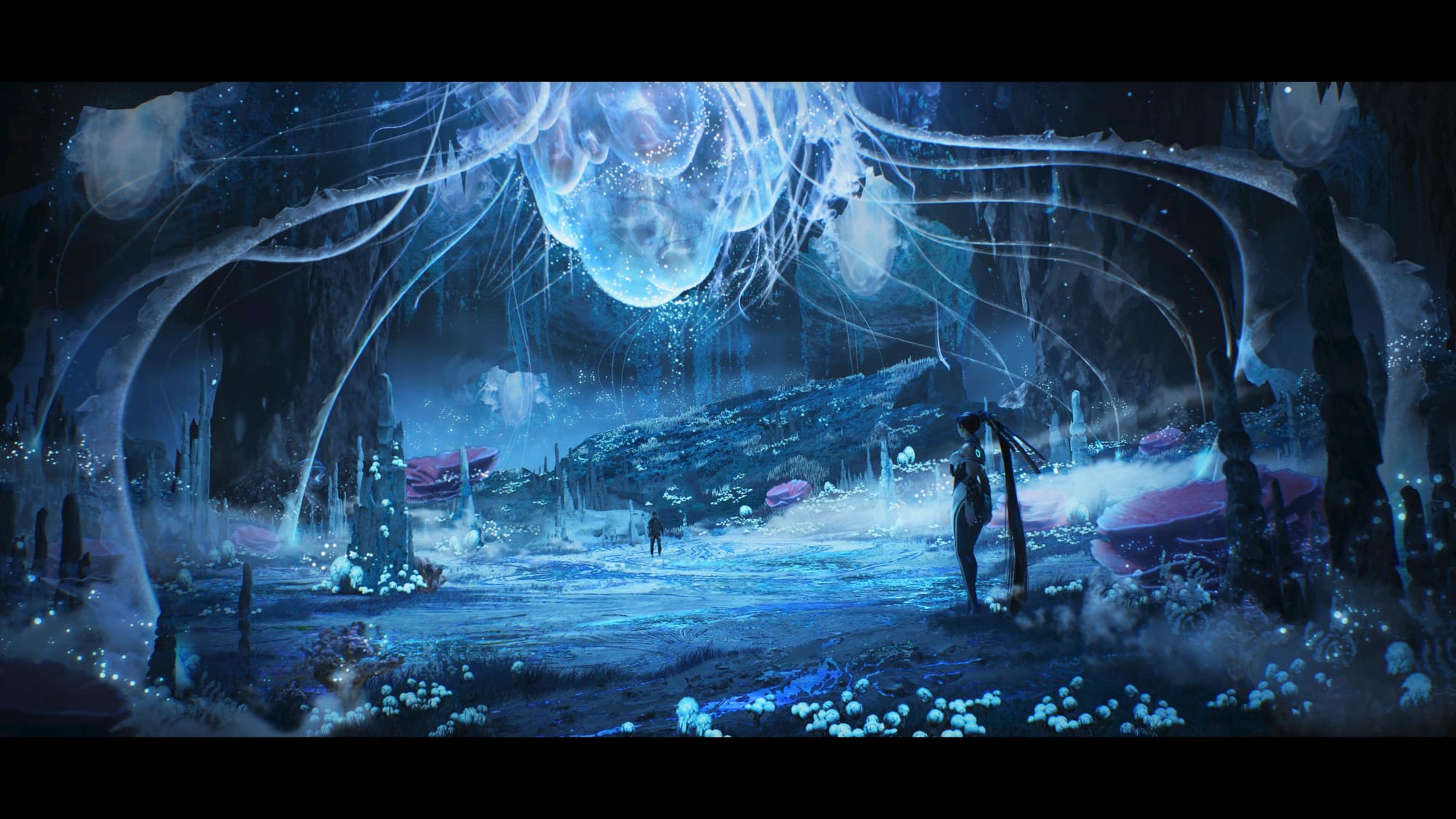 stellar blade official wallpaper cave of creation 4k HD official art wallpaper