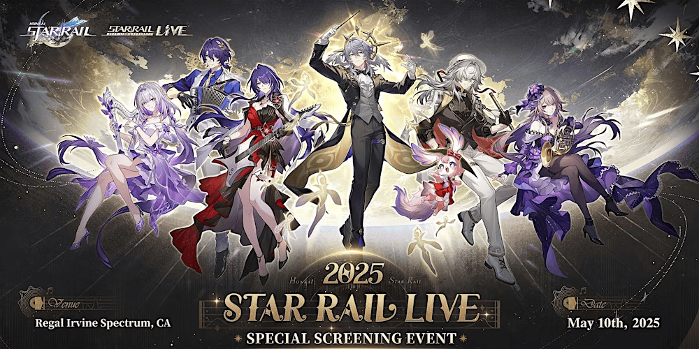 Star Rail LIVE 2025 Honkai Star Rail Concert 2025 Shanghai Merecedes Benz Arena